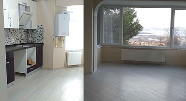Yalova Subaşı Konutlar'da ebeveyn banyolu deniz manzaralı daire