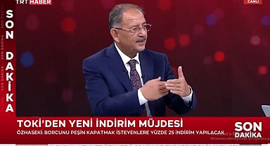 TOKİ, yüzde 25 indirim kampanyası başlattı