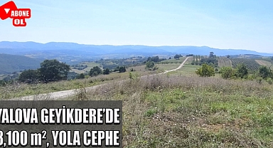 Yalova Geyikdere 3,100 m², iki yola cephe meyve bahçesi