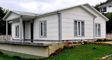 Prefabrik ev yapana bakanlık desteği