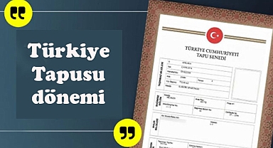 'Türkiye Tapu' uygulaması geliyor