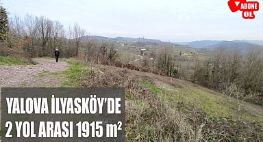 Yalova İlyasköy'de iki yolun arasında, köyün içinde 1915 m²