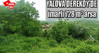 Yalova Dereköy'de imarlı 728 m² arsa