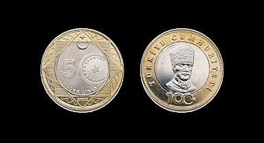Madeni 5 TL paralar piyasaya sürüldü