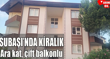 Yalova Subaşı Konutlar'da kiralık 3+1 daire