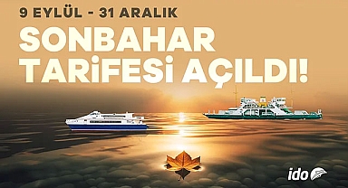 İDO, sonbahar tarifesini açıkladı ama fiyat yok