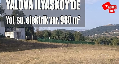 Yolava İlyasköy'ün zirvesinde, deniz manzaralı 980 m²