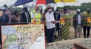 Uganda ile Kenya'yı birleştirecek demiryolu projesini Türk inşaat şirketi yapacak