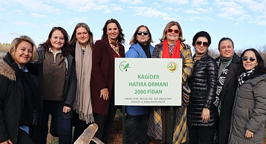 KAGİDER'den Gebze'de 2000 fidanla sürdürülebilir bir gelecek projesi
