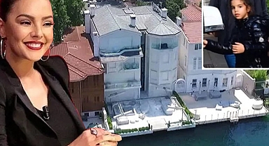 Ebru Gündeş, kızı Alara'ya 250 milyon TL'lik yalıyı hediye etti