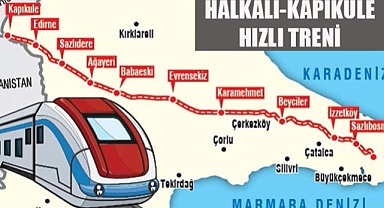 Halkalı-Kapıkule Hızlı Tren Projesi'nde test sürüzleri başlıyor!