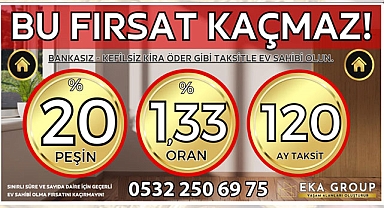 Yalova Çiftlikköy’de Kira Öder Gibi Ev Sahibi Olun!