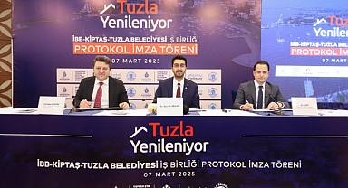 KİPTAŞ ve Tuzla Belediyesi Arasında Kentsel Dönüşüm İçin İş Birliği Protokolü İmzalandı