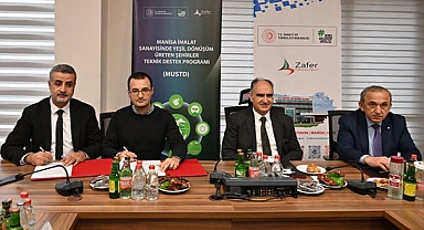 Manisa Yeşil Dönüşüm Projesi'nde, Başoğlu Kablo ile Zafer Kalkınma Ajansı Arasında İmzalar Atıldı