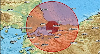 Silivri Merkezli Deprem. 6,2 Büyüklüğündeki Deprem Bütün Marmara'da Hissedildi