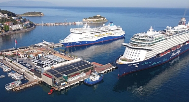 Türkiye’nin en büyük kruvaziyer limanı enerjisini güneşten elde ediyor