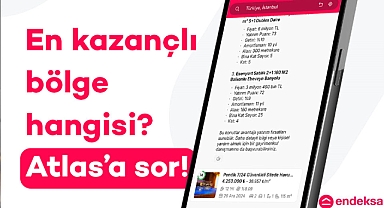 Türkiye’nin İlk Yapay Zekâ Destekli Emlak Asistanı: Endeksa Atlas Hizmete Açıldı