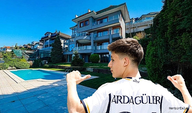 Arda Güler’den ailesine Beykoz Acarkent’te 120 milyon TL’lik villa jesti