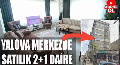 Yalova merkez İstanbul Caddesi üzerinde 2+1 SATILIK daire