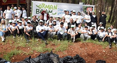 Yangınlara karşı 100 binden fazla gönüllü ormanları temizledi