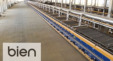 Bien, Çine’de dünyanın en uzun slab fırınını devreye aldı: Yeni üretim tesisi faaliyete geçti