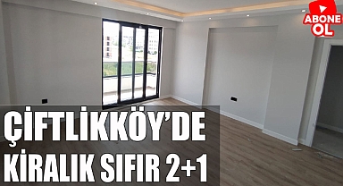 KİRALIK Yalova Çiftlikköy'de yeni binada 2+1 daire