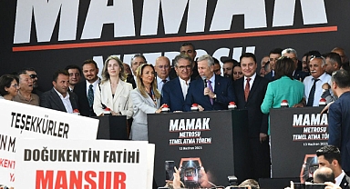 Mamak metrosunun temeli atıldı: Mansur Yavaş’tan adalet vurgusu