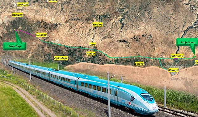 Mardin-Nusaybin Demiryolu'nda yüksek hızlı tren dönemi başlıyor: 200 km/saat  hıza ulaşılacak - Genel - Herbir Emlak