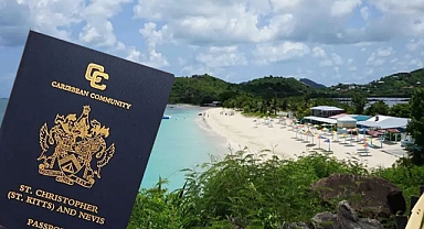 200 bin doları olana,150 ülkeye vizesiz Karayip pasaportu