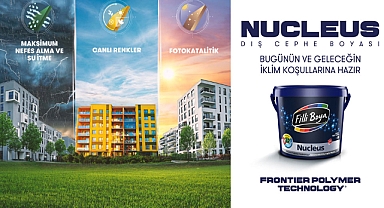 Binaların dış cephesinde yeni dönem: Filli Boya’dan Nucleus ile 3D iklim zırhı