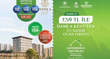 Emlak Konut Damla Kent Başakşehir’de gayrimenkul sertifikası talep toplama başladı