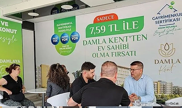 Gayrimenkul Sertifikası bilgilendirme tır ve çadırları İstanbul'da yatırımcılarla buluşuyor