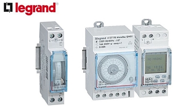 Legrand ticari ve endüstriyel yapılarda enerji dostu zaman saati çözümleri sunuyor