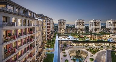 Antalya’da hayata geçirilen karma yaşam projesi Luviya'da bloklar yükselmeye başladı