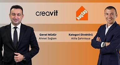 Creavit ve Koçtaş, banyolara şıklık ve kalite getirme iddiasıyla işbirliğine gitti