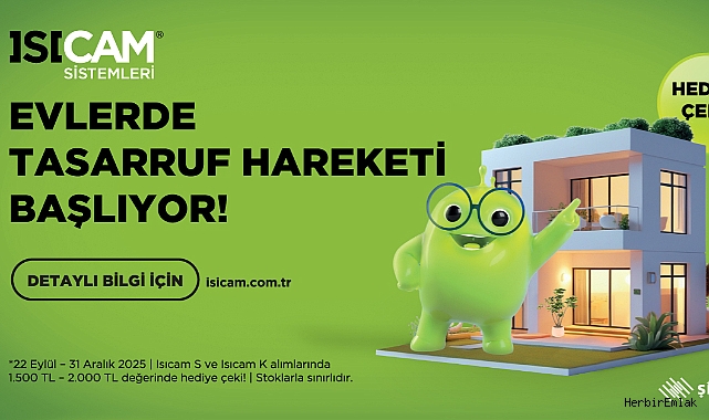 Isıcam kampanyasıyla cam yenileyenler hediye çeki kazanacak