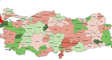 TÜİK ilk kez yayınladı, ilk sırada Çanakkale var: Harita, neyi anlatıyor?