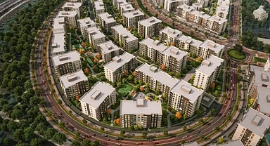 Damla Kent A etabı 1. kısım ihalesi yapıldı: 562 konut ve 14 ticari ünite inşa edilecek