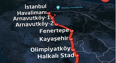 Halkalı - İstanbul Havalimanı metrosunda sona doğru