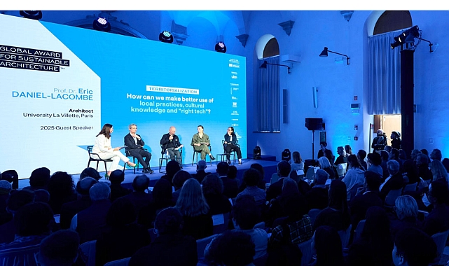 Sürdürülebilir Mimarlık Küresel Ödülü 2026’da İstanbul’da: “Mimarlık dönüşümdür” temasıyla