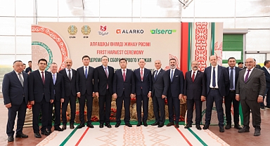 Alarko Tarım, Kazakistan’da 40 hektarlık modern serasını açtı