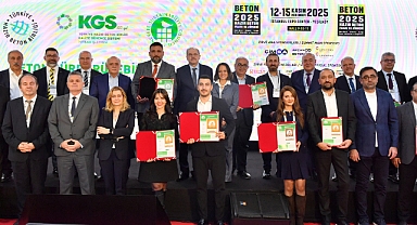 ​​​​​​​Beton Sürdürülebilirlik Konseyi sertifikaları sahiplerini buldu
