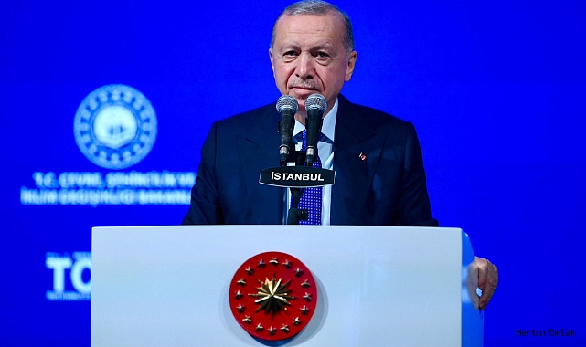 Erdoğan'dan sosyal konutları en kısa zamanda tamamlama sözü