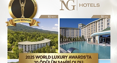 NG Hotels, 2025 World Luxury Awards’ta 20 ödül kazandı