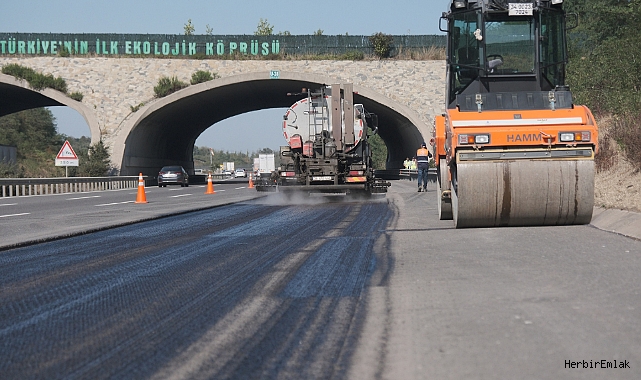 Yavuz Sultan Selim Köprüsü ve Kuzey Çevre Otoyolu’ndan sürdürülebilir asfalt hamlesi