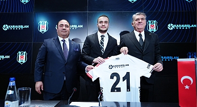 Karaarslan İnşaat, Beşiktaş Futbol A Takımı’nın forma sırt sponsoru oldu