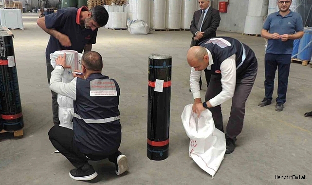 Standart dışı yapı malzemelerine 154,5 milyon TL ceza