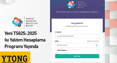 TGÜB ısı yalıtım hesaplamalarını dijital ortama taşıdı