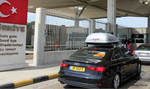 Yabancı plakalı araçların otoyol geçiş ücretleri gümrükte tahsil edilecek
