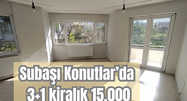 Yalova Subaşı'nda aileye uygun 3+1 kiralık daire 15.000 TL'den sunuluyor